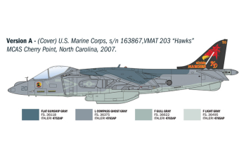 Сборная модель McDONNEL DOUGLAS Av-8b Harrier Military Airplane (1978)