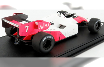 McLAREN F1 Mp4/2 Tag N 7 Season 1984 A.prost - Con Vetrina - With Showcase, White Red