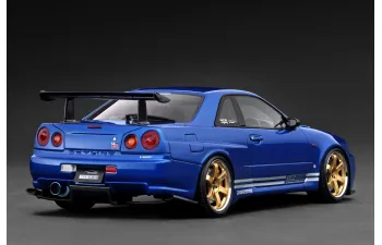 NISSAN TOP SECRET 34GT-R (BNR34), blue metallic
