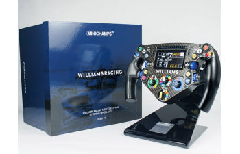 ACCESSORIES Steering Wheel - Volante F1 Fw46 Team Williams Racing Season (2024) Alexander Albon - Franco Colapinto - Logan Sargeant, Black