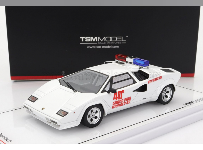 LAMBORGHINI Countach Safety Car F1 Monaco Gp (1982), White