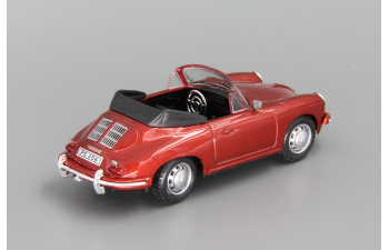 PORSCHE 356B Cabriolet Open Top, brown