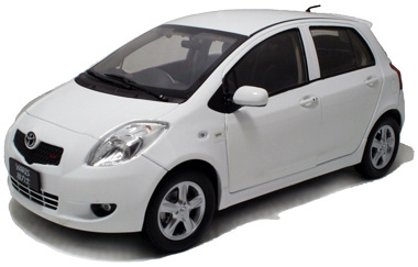 Toyota Yaris 2008 White