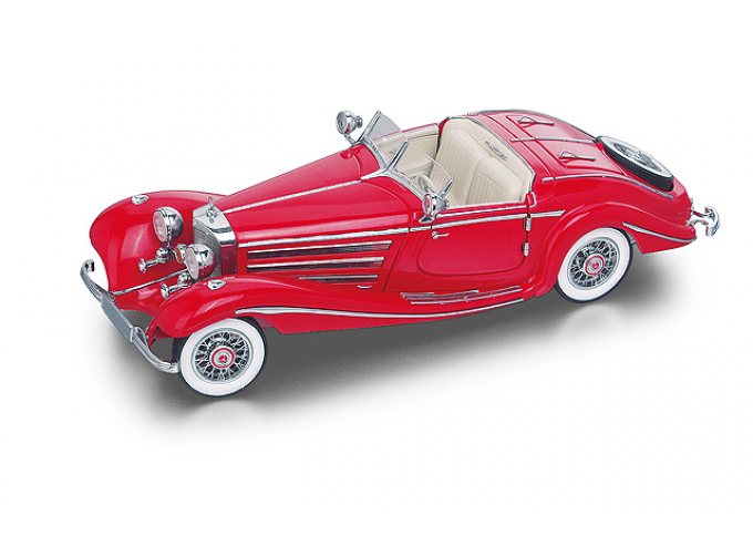 MERCEDES-BENZ 500K Special Roadster W29, red