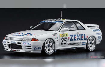 Сборная модель ZEXEL SKYLINE GT-R BNR32 Gr.A 1991 24Hours of Spa Race Winner