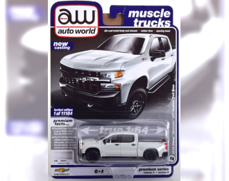 CHEVROLET Silverado Z71 Custom Trail Boss (2019), white metallic