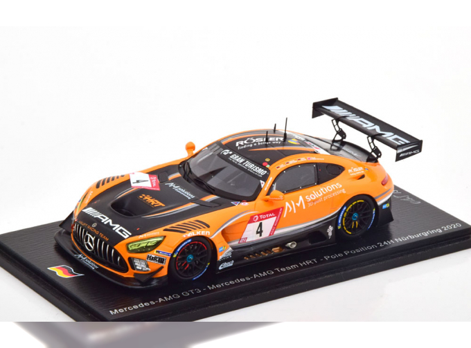 MERCEDES AMG GT3 N°4 Mercedes-AMG Team HRT 24H Nürburgring Adam Christodoulou (2020)