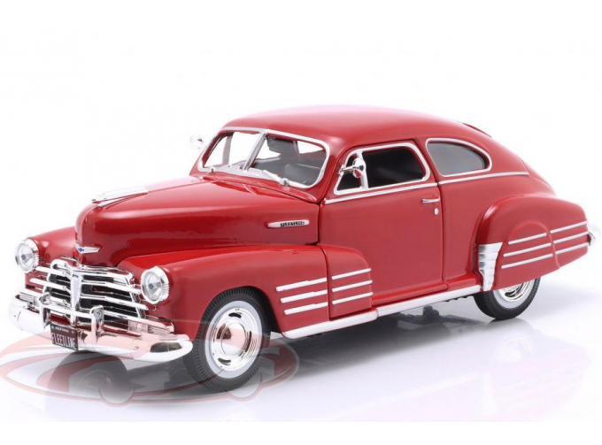 CHEVROLET Fleetline Aerosedan (1948), red