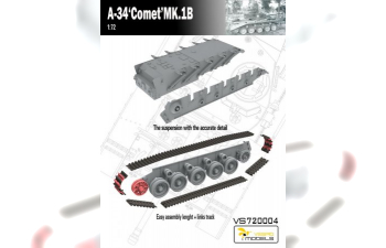 Сборная модель Английский танк A-34 COMET MK.1B