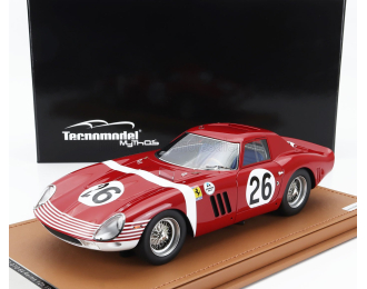 FERRARI 250 Gto 64 N26 Winner 12h Reims (1964) N.Vaccarella - P.Rodriguez, Red White