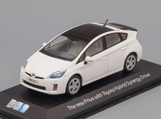 TOYOTA New Prius Hybrid Synergy Drive, white