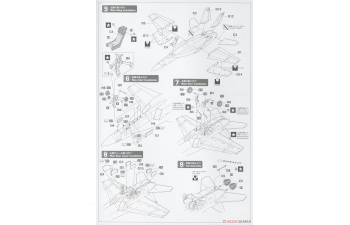 Сборная модель F/A-18E Super Hornet `VFA-151 Vigilantes CAG 2022