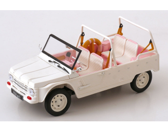 CITROEN Mehari Electric "Eden Sorbet" (2023), White/Pink
