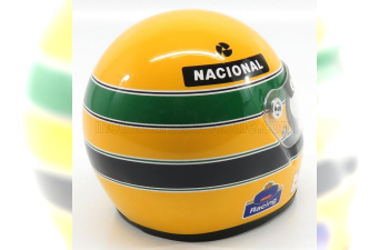 BELL HELMET F1 Casco Helmet Team Renault Fw16 Season (1994) Ayrton Senna, Yellow Green