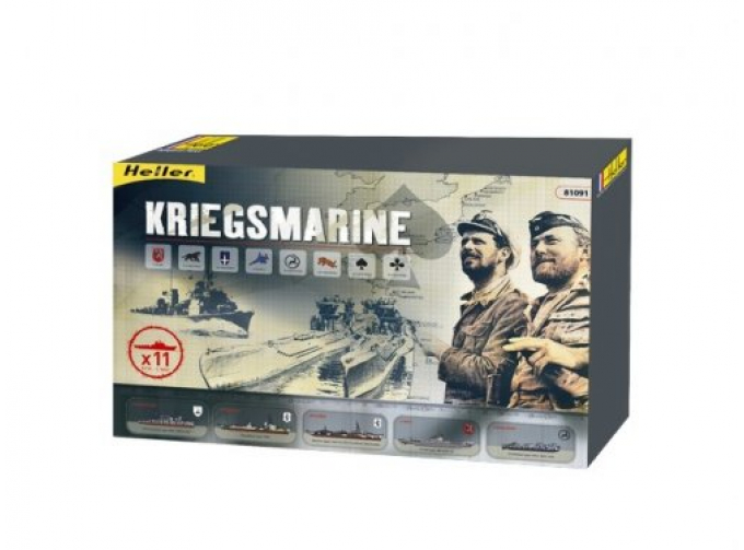 Сборная модель Корабль COFFRET KRIEGSMARINE