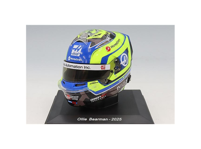 MINI HELMET Oliver Bearman #87 MoneyGram Haas F1 Team Formula 1 (2025)