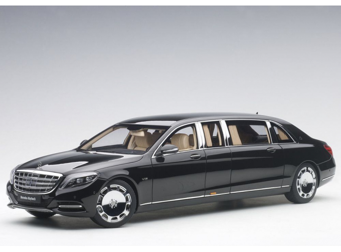 Maybach S 600 Pullman 2016 (black)