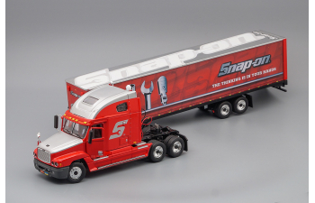 FREIGHTLINER с прицепом Snap-on, red