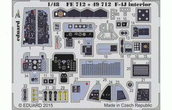 Фототравление для F-4J interior S.A.