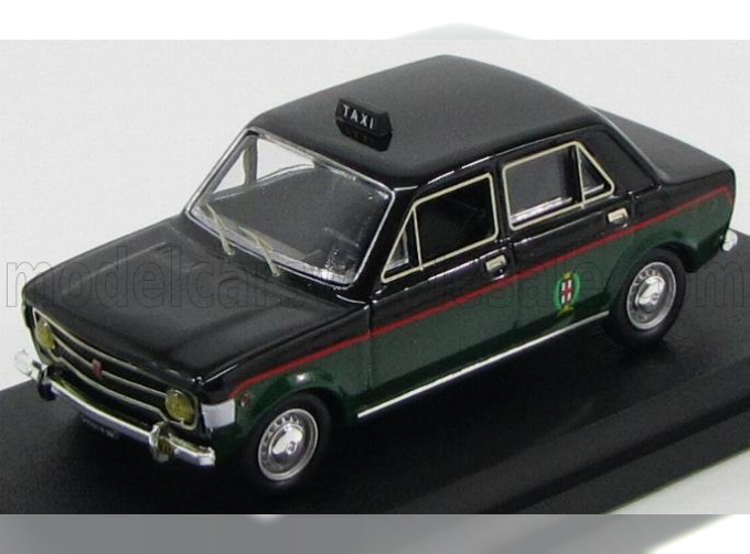 FIAT 128 Taxi Milano (1969), Green Black