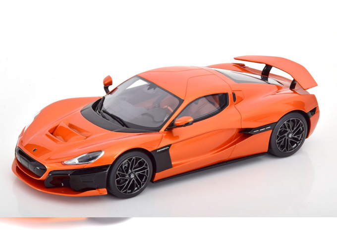 RIMAC Nevera (2021), orange-metallic