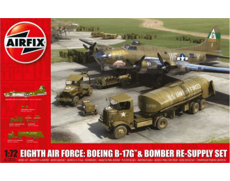 Сборная модель Eighth Air Force: Boeing B-17G & Bomber Re-Supply Set