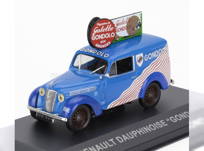 RENAULT Dauphinoise Van Gondolo (1955), blue