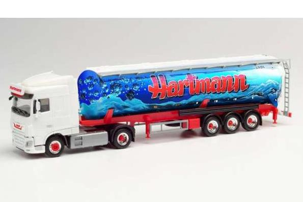 DAF XF SC E6 S.Sz. Hartmann, white / blue