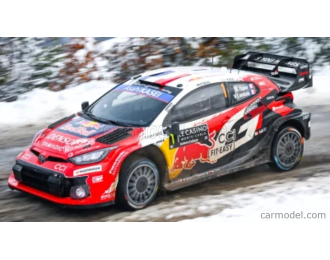TOYOTA Yaris GR WRC RALLY1 HYBRID TEAM TOYOTA GAZOO RACING WRT N 1 3rd RALLY MONTECARLO 2026 SEBASTIEN OGIER - VINCENT LANDAIS