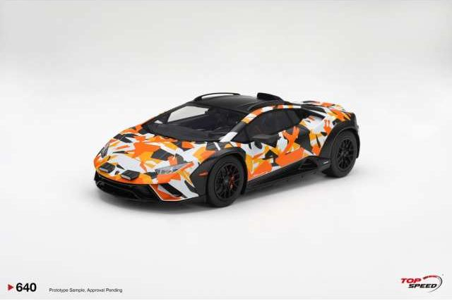 LAMBORGHINI Huracan Sterrato All-Terrain Terra (2024), orange/white/black 