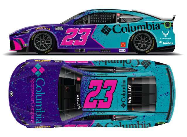 Toyota Camry XSE #23 Bubba Wallace *Columbia*, various 2025