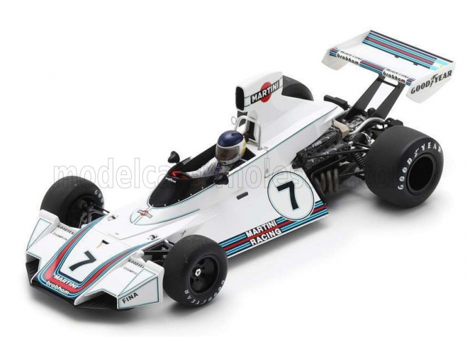 BRABHAM F1 Bt44b №7 Winner German Gp (1975) Carlos Reutemann, White