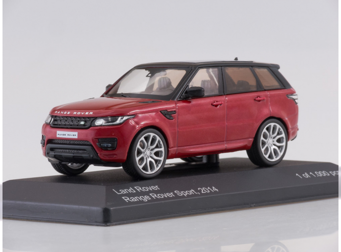 RANGE ROVER Sport (2014), metallic red / black