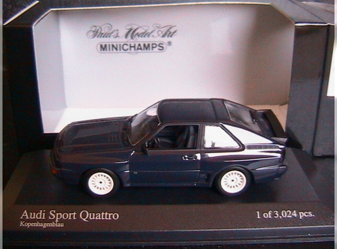 AUDI Sport Quattro (1984), blue