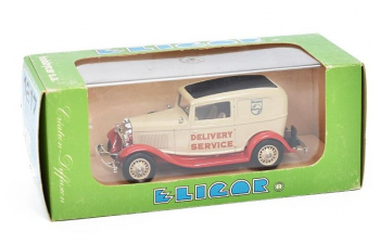 FORD V8 Delivery sedan Philips (1932), beige/red