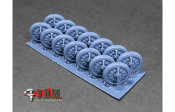 Опорные катки для модели САУ 2С1 Гвоздика" (Тип 1)