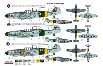 Сборная модель Самолет Messerschmitt Bf 109G-6