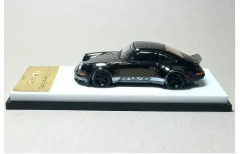 PORSCHE RWB 930, chrome gunmetal black