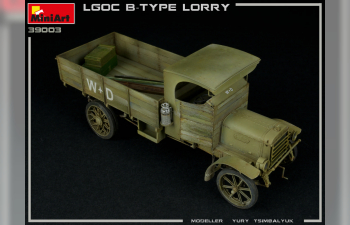 Сборная модель Автомобиль BRITISH MILITARY LORRY B-TYPE