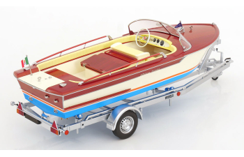 Моторная лодка Riva Junior (1966), слоновая кость / жёлтый