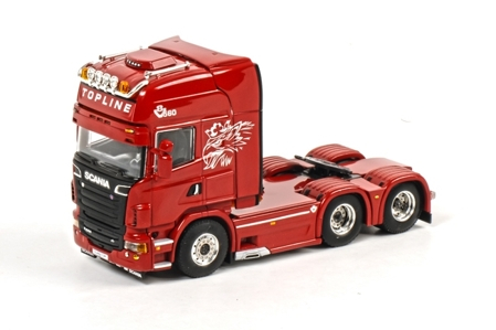 SCANIA R Topline Single truck, Premium Line 1:50, красный