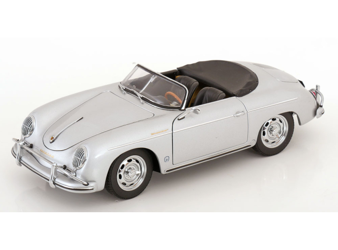 PORSCHE 356A Speedster (1958), silver