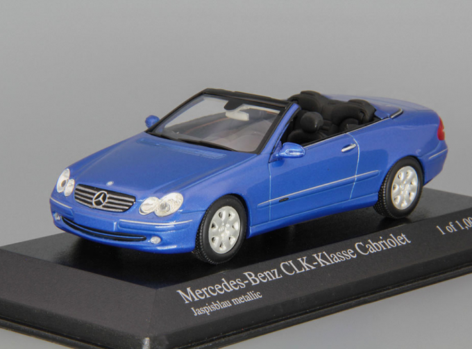 MERCEDES-BENZ CLK-klasse Cabriolet A209 (W209) (2003), blue metallic