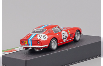 FERRARI 275 GTB Competizione 24h Le Mans Drivers: G.Biscaldi / M.Bourbone-Parme #26 (1966), red