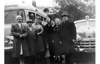 Санитарный автомобиль, г. Ленинград, 1957 г.