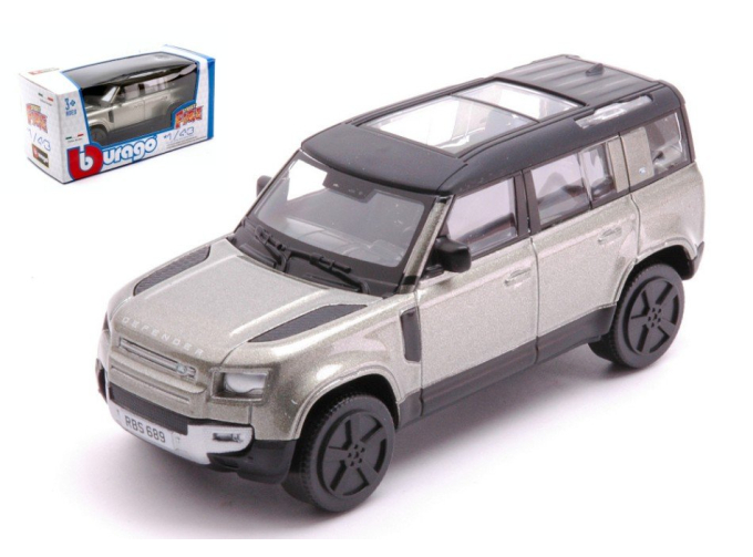 LAND ROVER Defender 110, silver/black