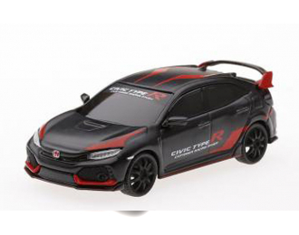 HONDA Civic Typ R FK8 Customer Racing Study (2017), flatblack red