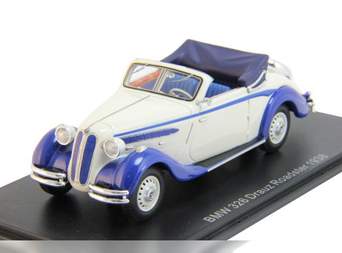 BMW 326 Drauz Roadster (1938), blue / white