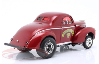 Rocket Gasser Sled Teixeira (1940), red