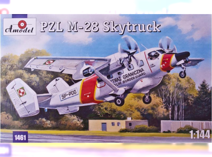 Сборная модель Польский противолодочный самолет Pzl M-28 Skytruck